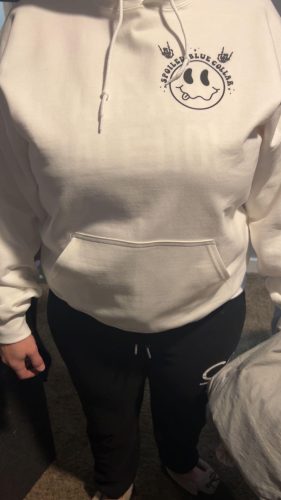 Spoiled By My Blue Collar Man Hoodie, Unisex Shirts, Funny Blue Collar Shirts, Gift for Men Women Unisex Shirt photo review