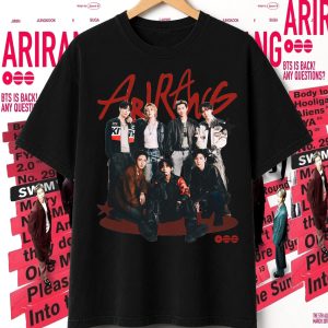 Bangtan Members Arirang Magazine Unisex Heavy Cotton Tee, Sweatshirt, Hoodie, Bangtan Kpop Concert World Tour Merch Gift 2026 (Copy)