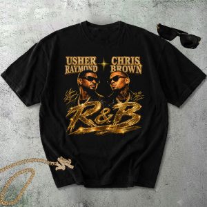 Usher Raymond Chris Brown R&B Tour 2026 T-Shirt, Sweatshirt, Hoodie, R and B Tour Tee, Concert Shirt Graphic, Chris Brown Shirt, Usher Tee, Breezy Tee, Concert Outfit