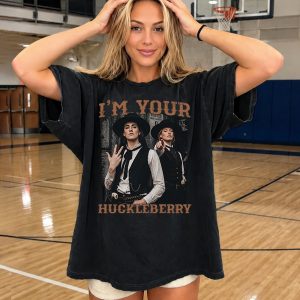 Sophie And Caitlin Shirt, Im Your Huckleberry Vintage T-Shirt, Sophie Cunningham Caitlin Clark Western Graphic Bootleg Tee, Sophie Cunningham Tee, Vintage WNBA Basketball Fan Gift (Copy)