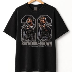 Usher and Chris Brown R&B Tour 2026 Tee, Chris Brown Shirt, Usher Raymond Shirt