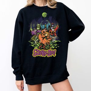 Scooby Doo Halloween Sweatshirt, Scooby Doo Shirt