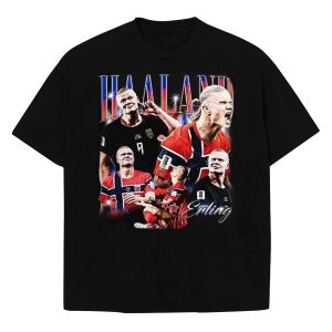 Erling Haaland Soccer World Vintage Comfort Colors Shirt, Soccer Tee