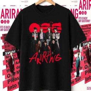 Bangtan Members Arirang Magazine Unisex Heavy Cotton Tee, Sweatshirt, Hoodie, Bangtan Kpop Concert World Tour Merch Gift 2026