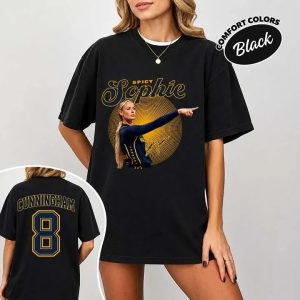 Sophie Cunningham Pointing Basketball Comfort Colors Shirt, Women Hoops Fan Gift