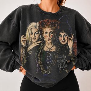 Salem Witch Sweatshirt, Hocus Pocus Shirt, Sanderson Sisters Shirt, Halloween Movie Shirt