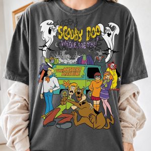Scooby Doo Halloween Shirt, Horror Halloween Movies Shirt