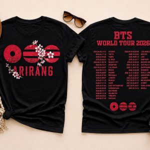 BTS World Tour Arirang Shirt, Bangtan Tee, Army Fan Gift
