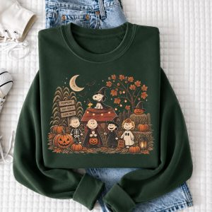 Vintage Halloween Snoopy Friends Sweatshirt, Snoopy Shirt