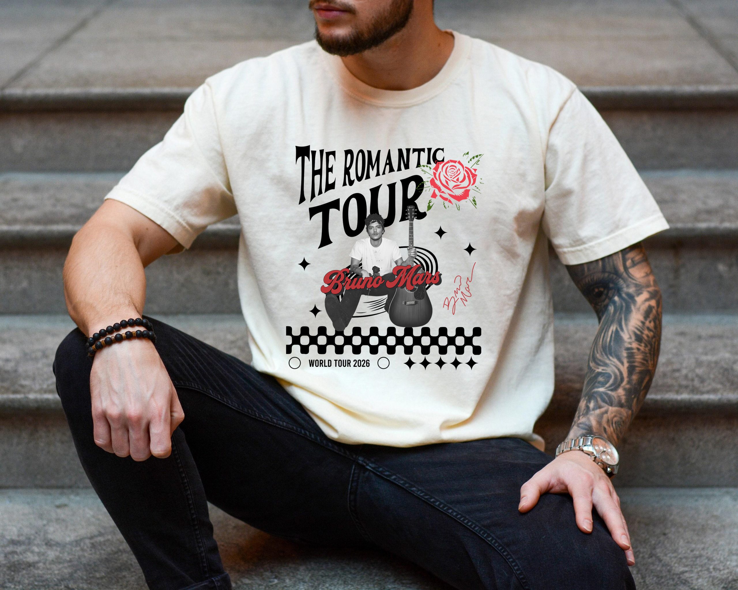 Romantic World Tour 2026 Tee TShirt 3