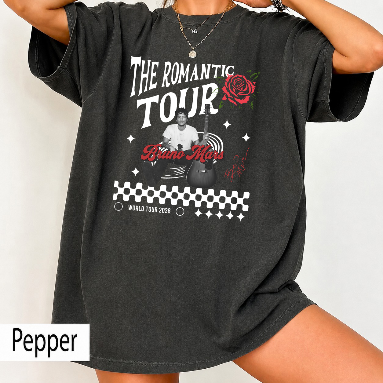 Romantic World Tour 2026 Tee TShirt 4