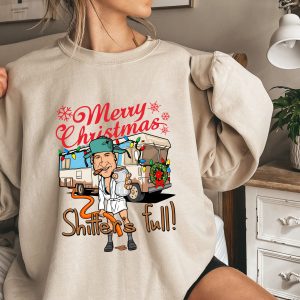 Funny Shitters Full Merry Christmas Sweatshirt, Hoodie, Unisex T-Shirt