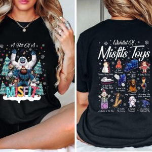 Misfit Toys Christmas Sweatshirt, A Bit Of A Misfit Shirt, Rudolph The Red Nosed Reindeer Hoodie
