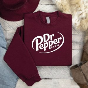 Dr Pepper Est 1885 Sweatshirt, Soda Sweatshirt